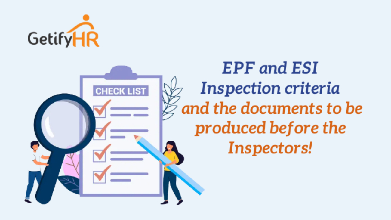 PF and ESI Inspections